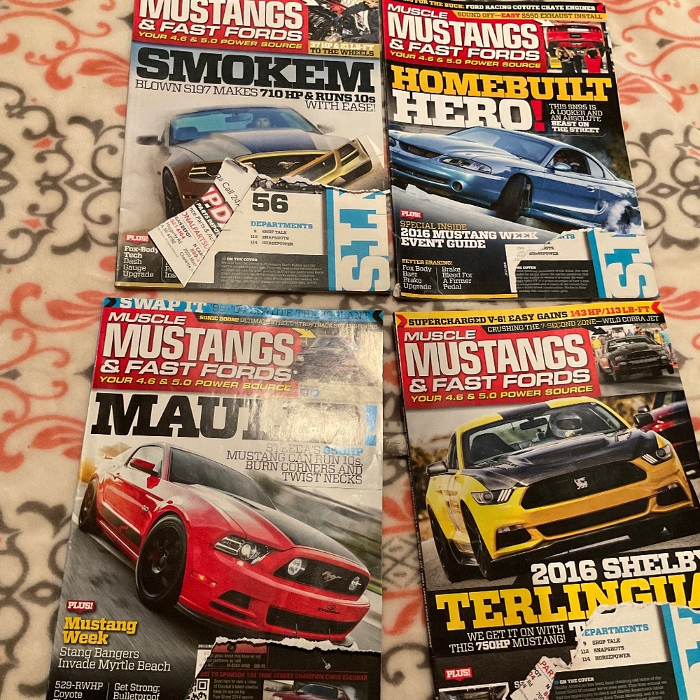 Mustang Magazines